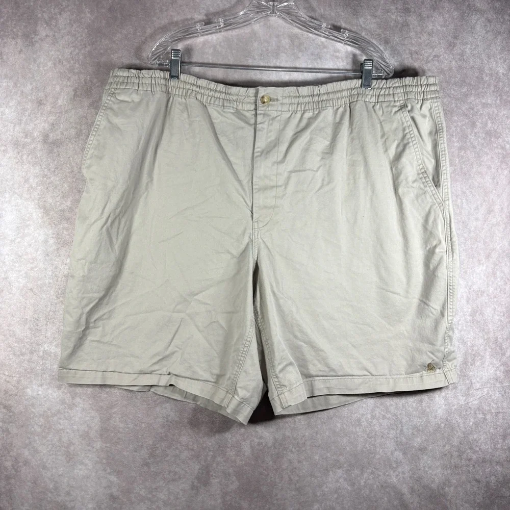 Polo Ralph Lauren Shorts Mens 3XLT Big Tall Khaki Prepster Stretch Chino Classic